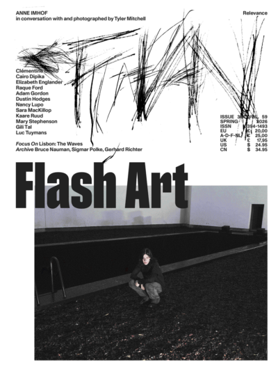 Flash Art #354: Relevance