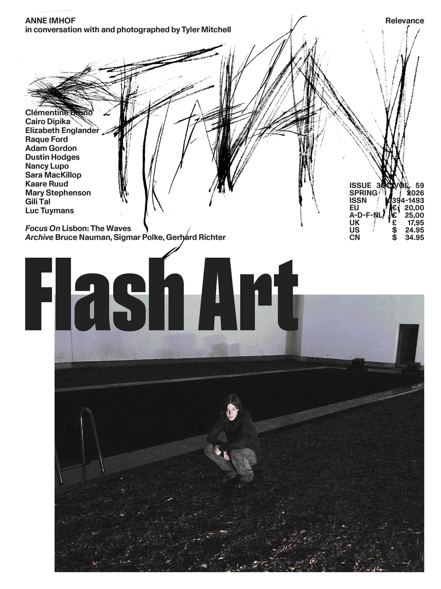 Flash Art #354: Relevance