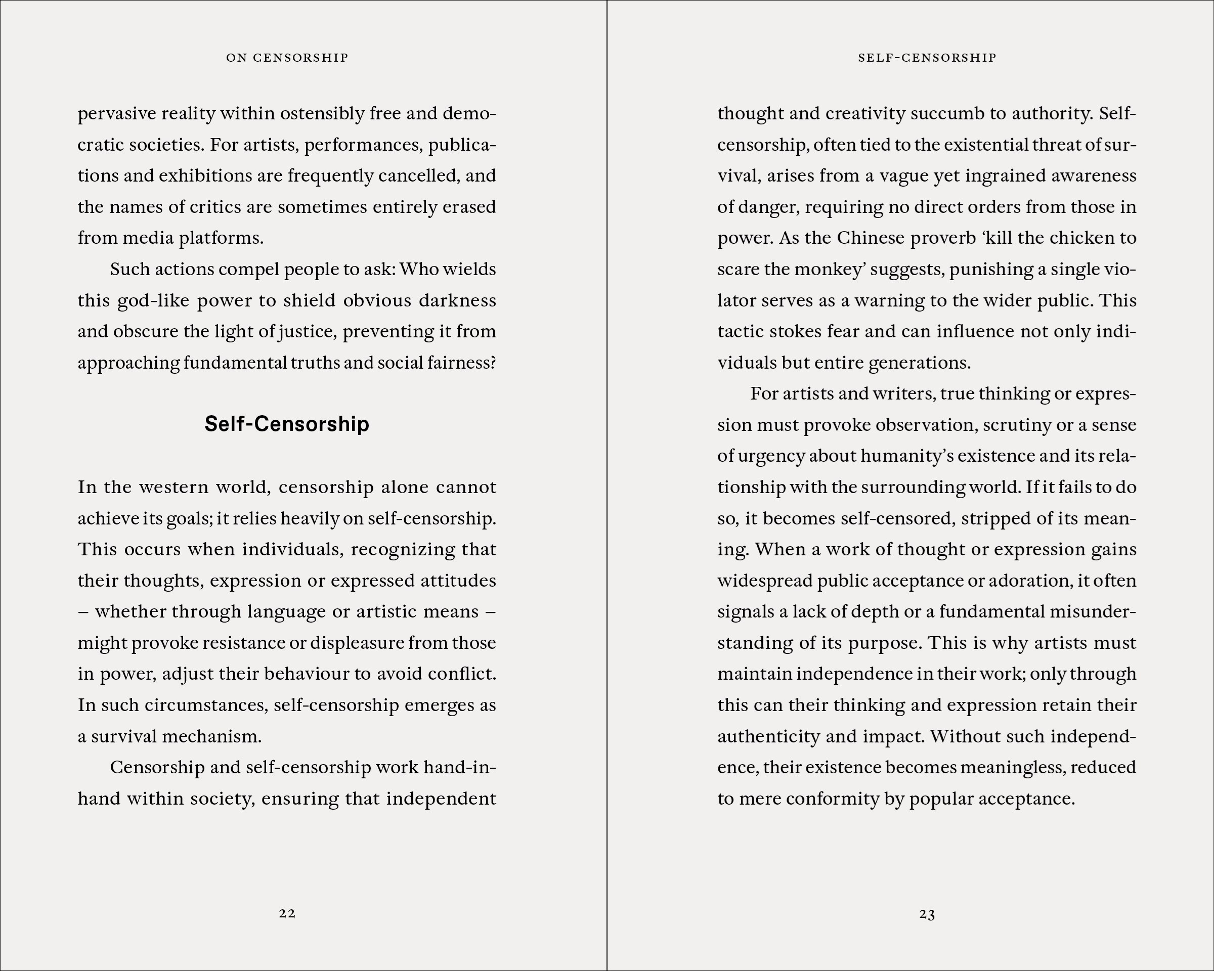 Ai Weiwei: On Censorship