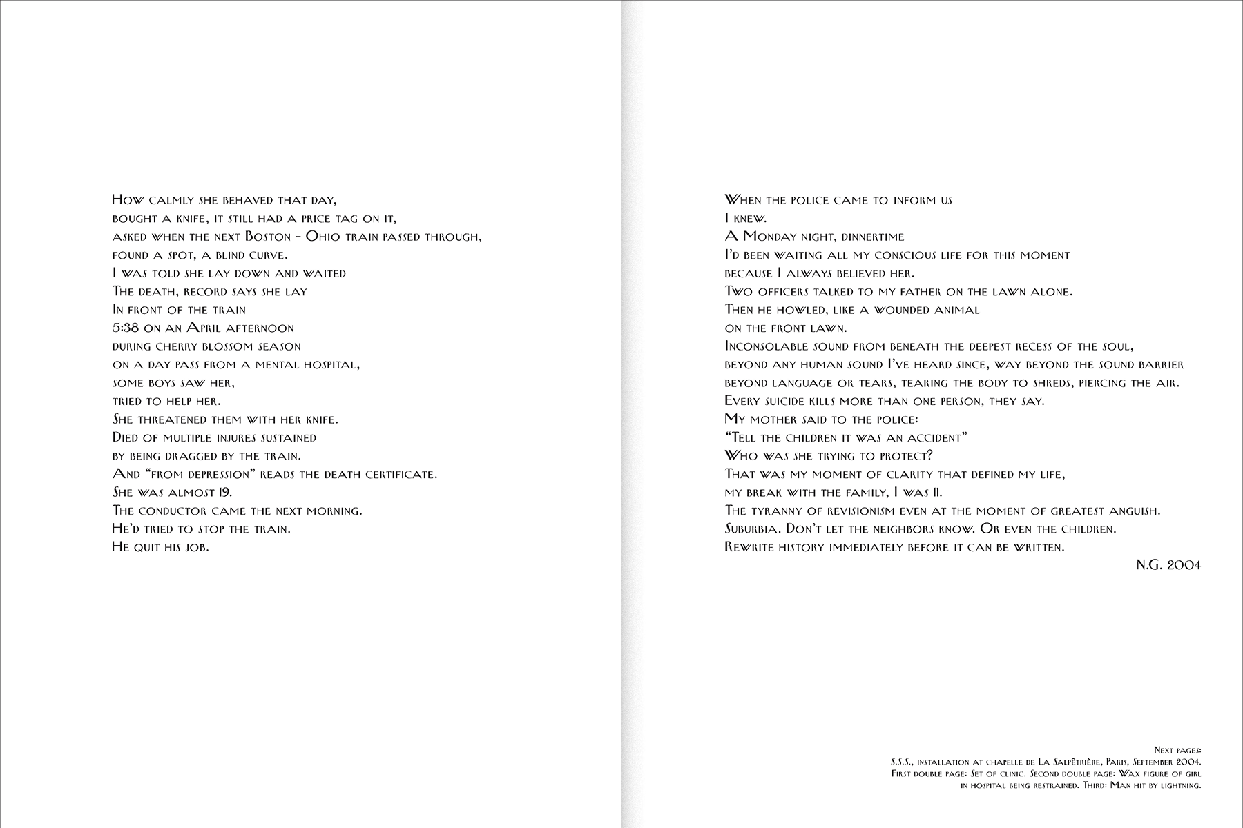 Nan Goldin: Sisters, Saints and Sibyls