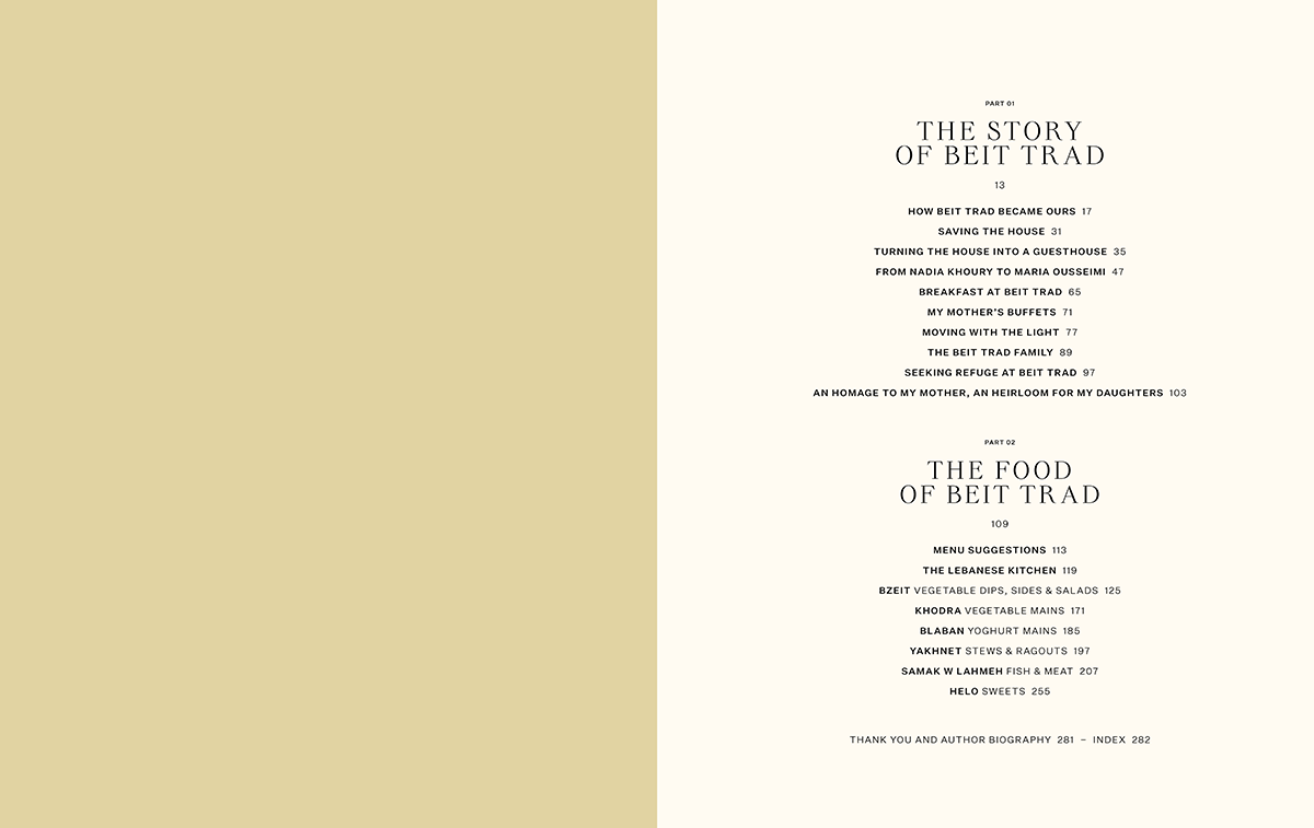 Beit Trad: Recipes, stories & the art of Lebanese hospitality