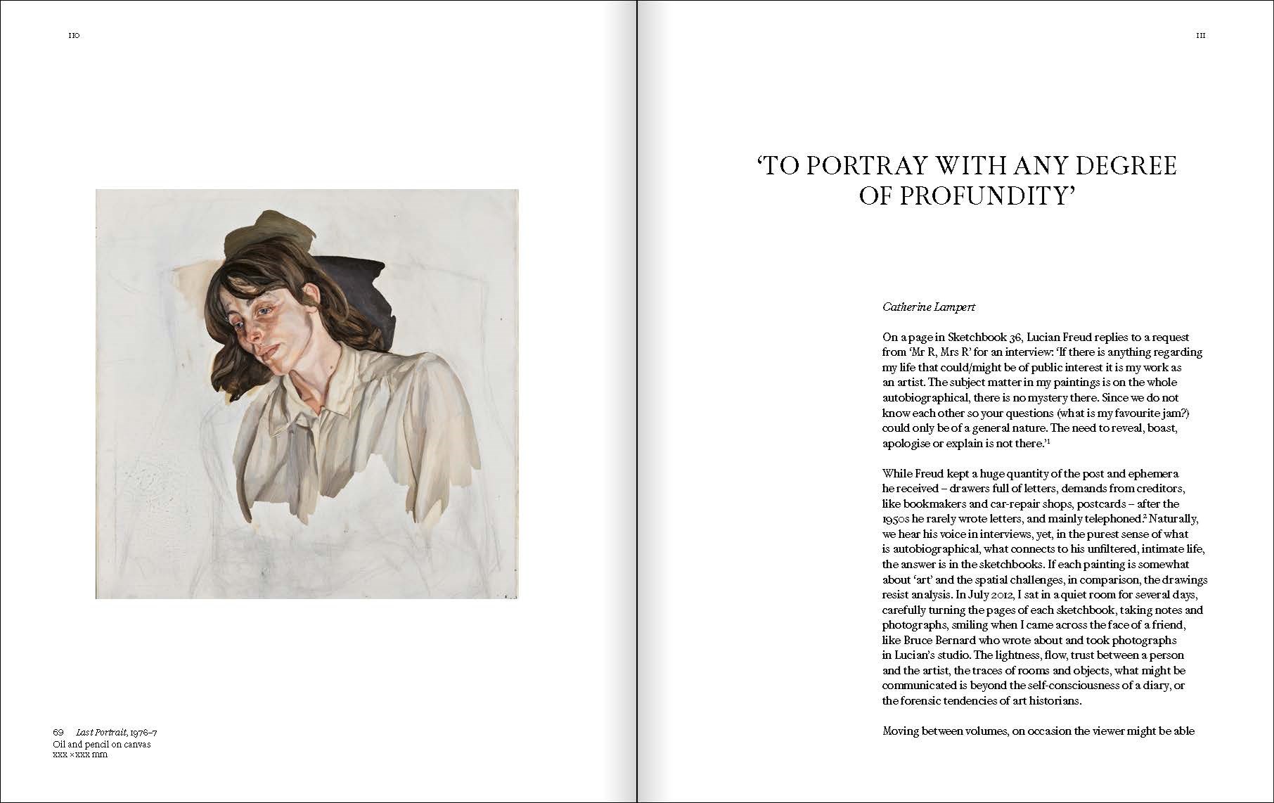 Lucian Freud: Drawing into Painting