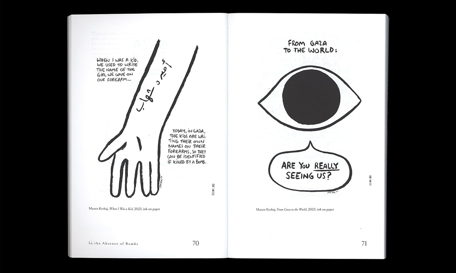 In the Absence of Bombs: Art, War, and Silence