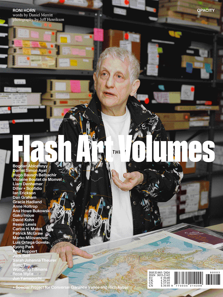 Flash Art Volumes #003: Opacity