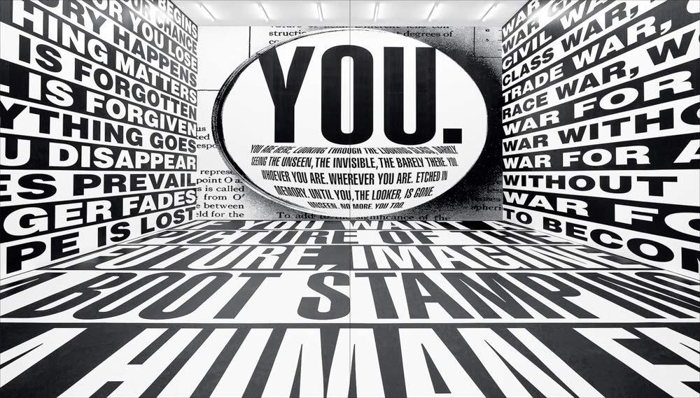 Barbara Kruger: Thinking of You. I Mean Me. I Mean You