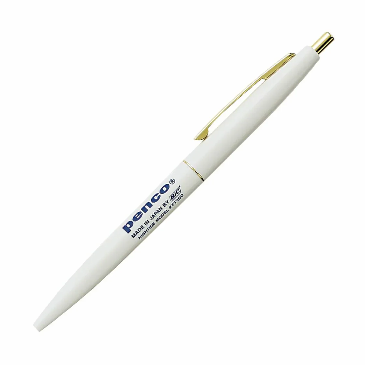 Penco Knock Ballpoint Pen White
