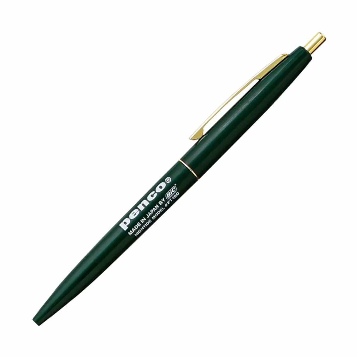 Penco Knock Ballpoint Pen Green