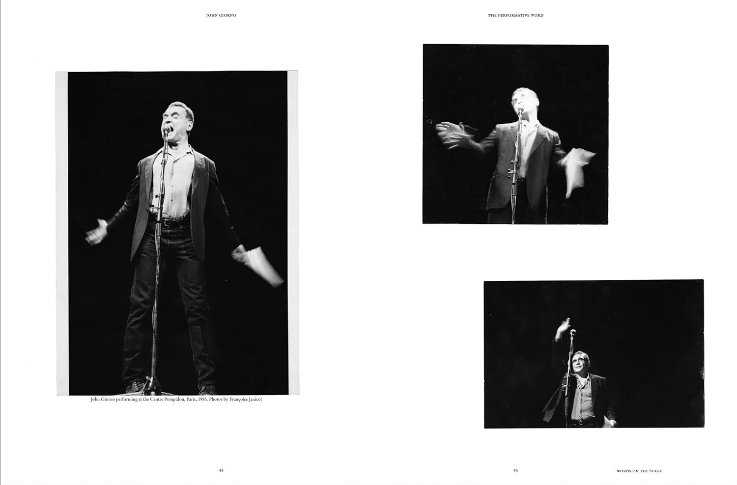 John Giorno: The Performative Word