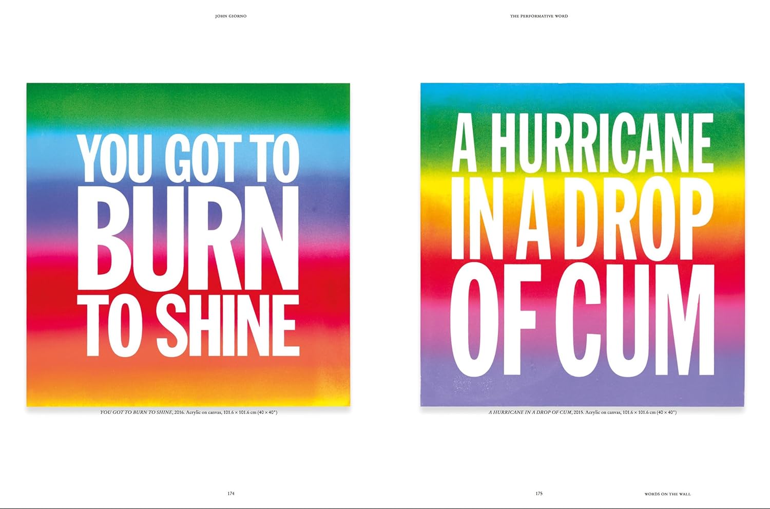 John Giorno: The Performative Word