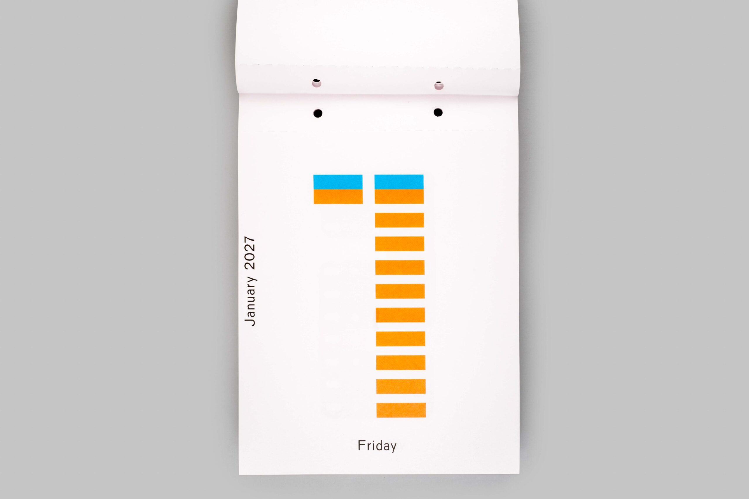 Karel Martens Calendar 2027: Every day is a new day