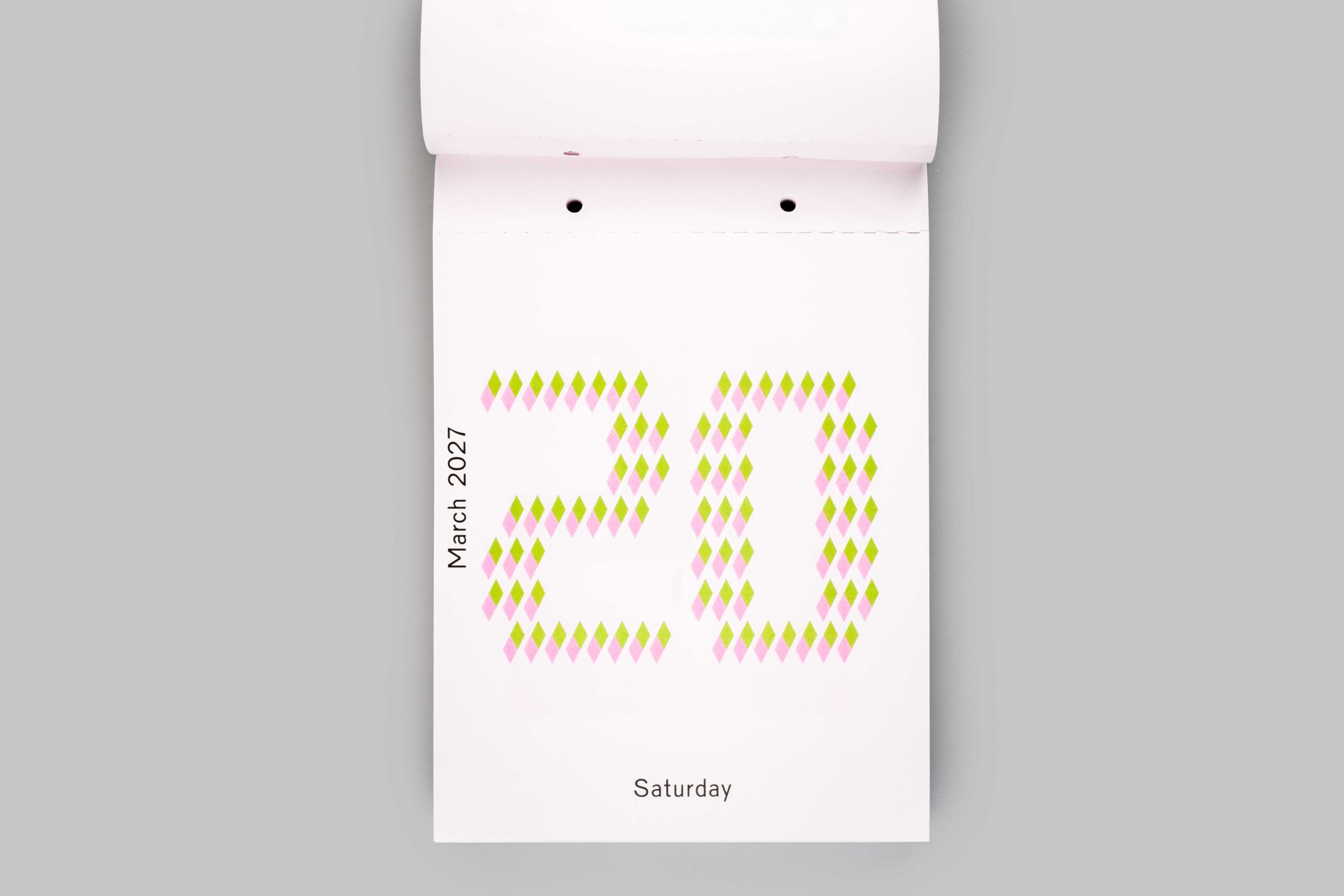 Karel Martens Calendar 2027: Every day is a new day