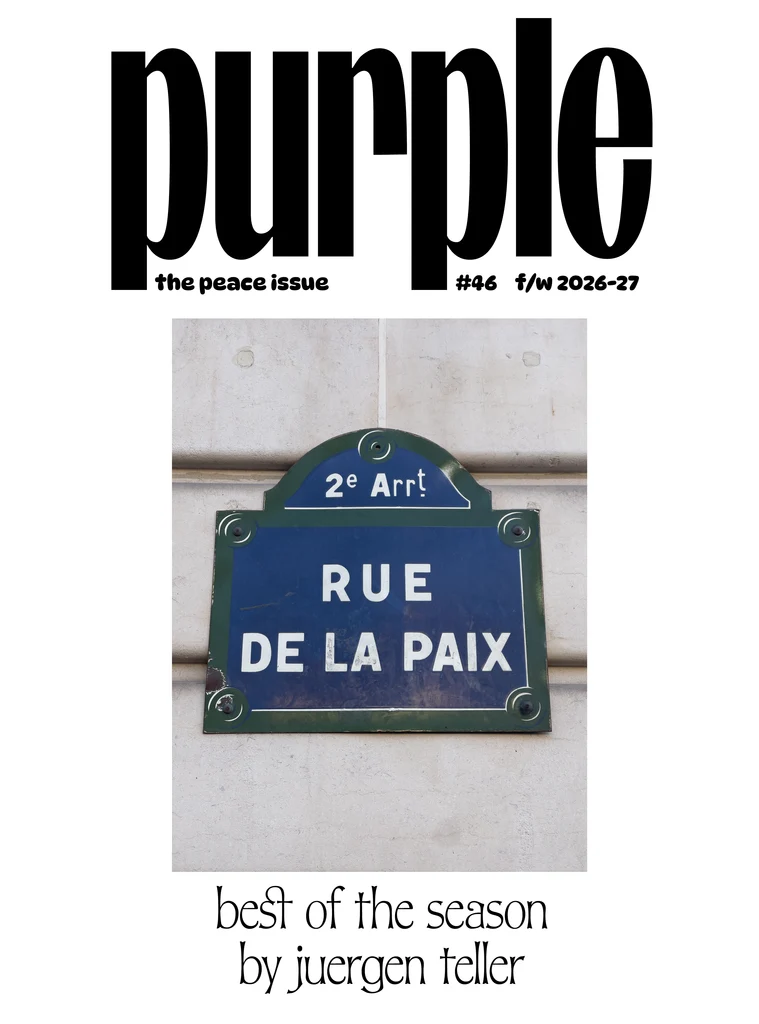 Purple #46: The Peace Issue