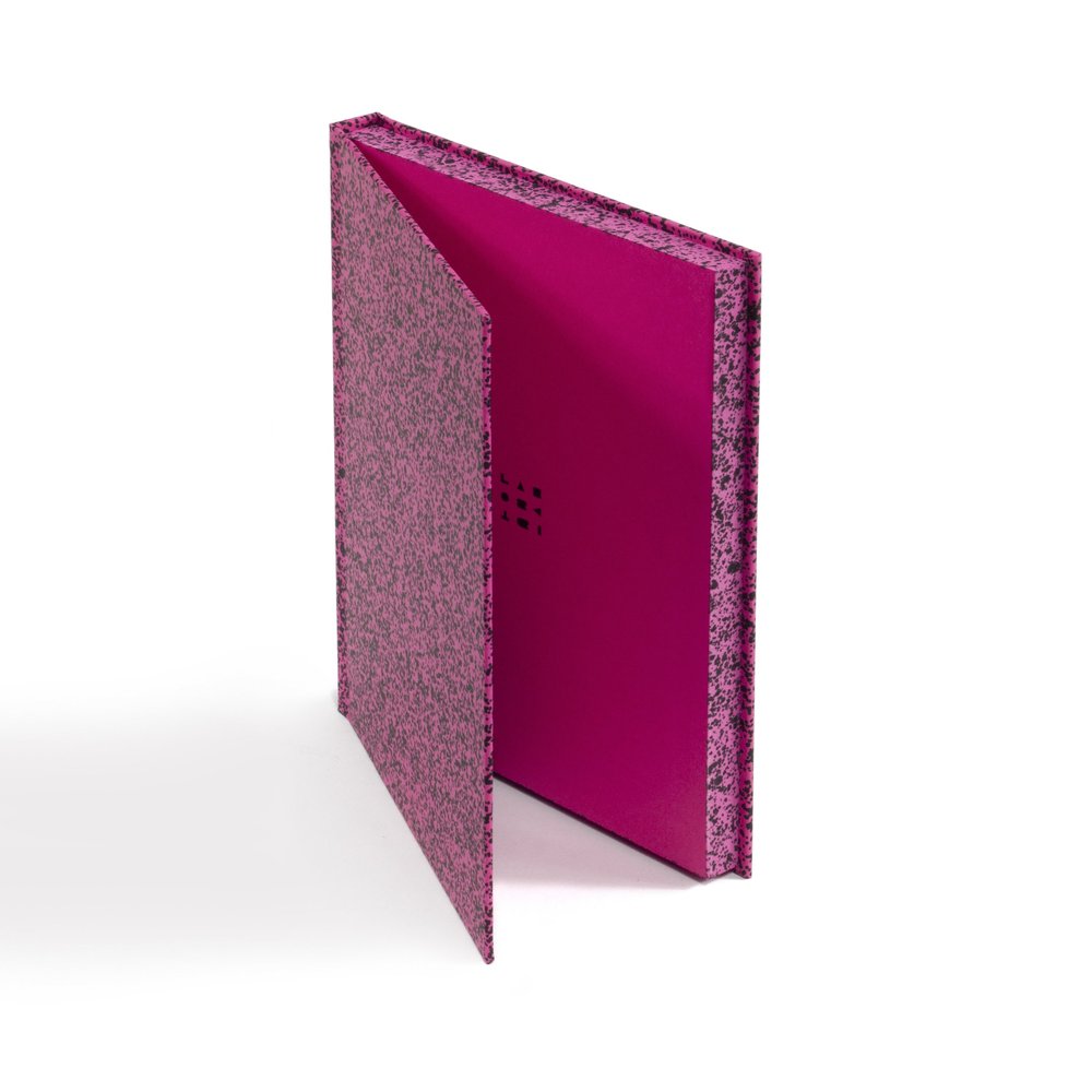 Spray Splash Pink Memo Pad