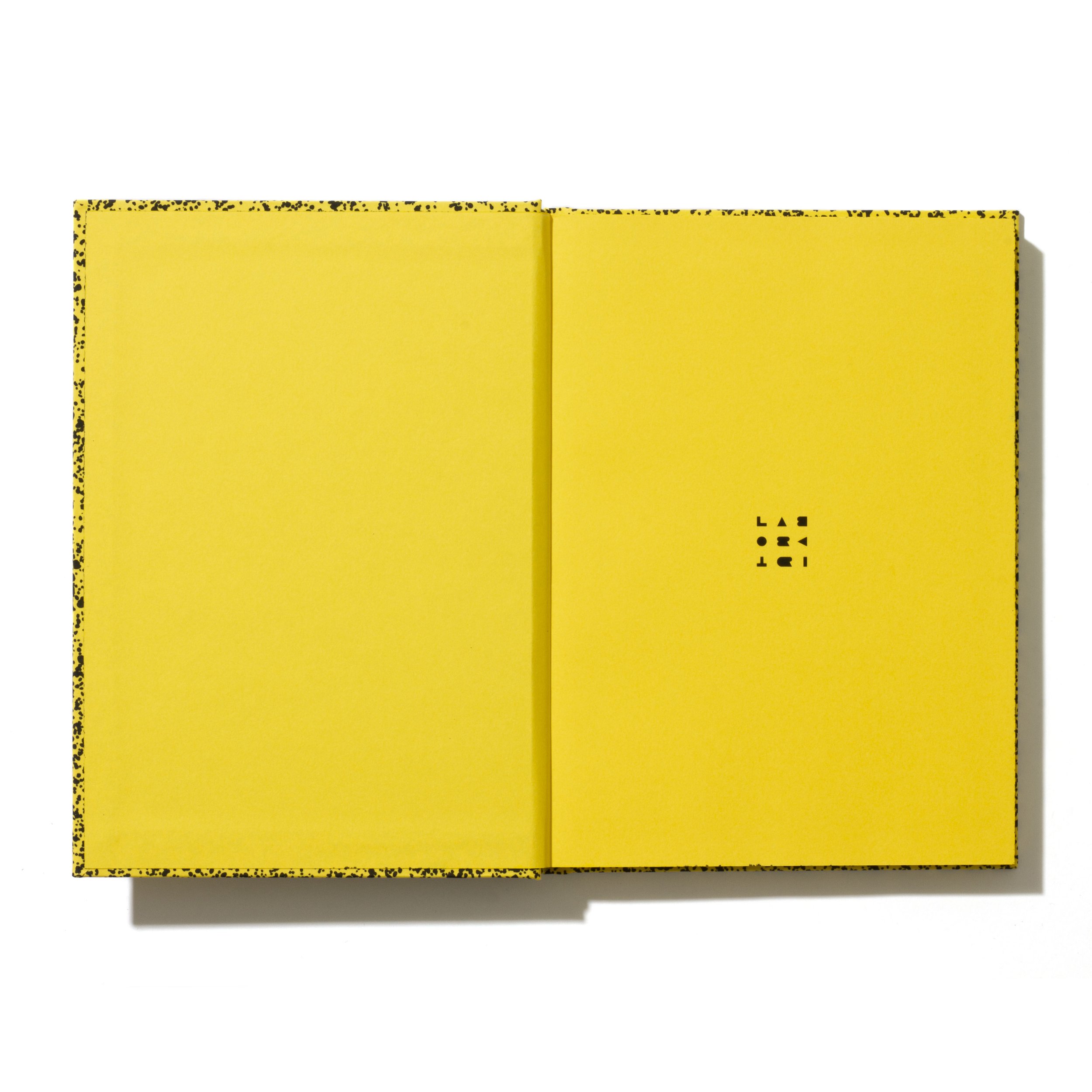 Spray Splash Yellow Memo Pad