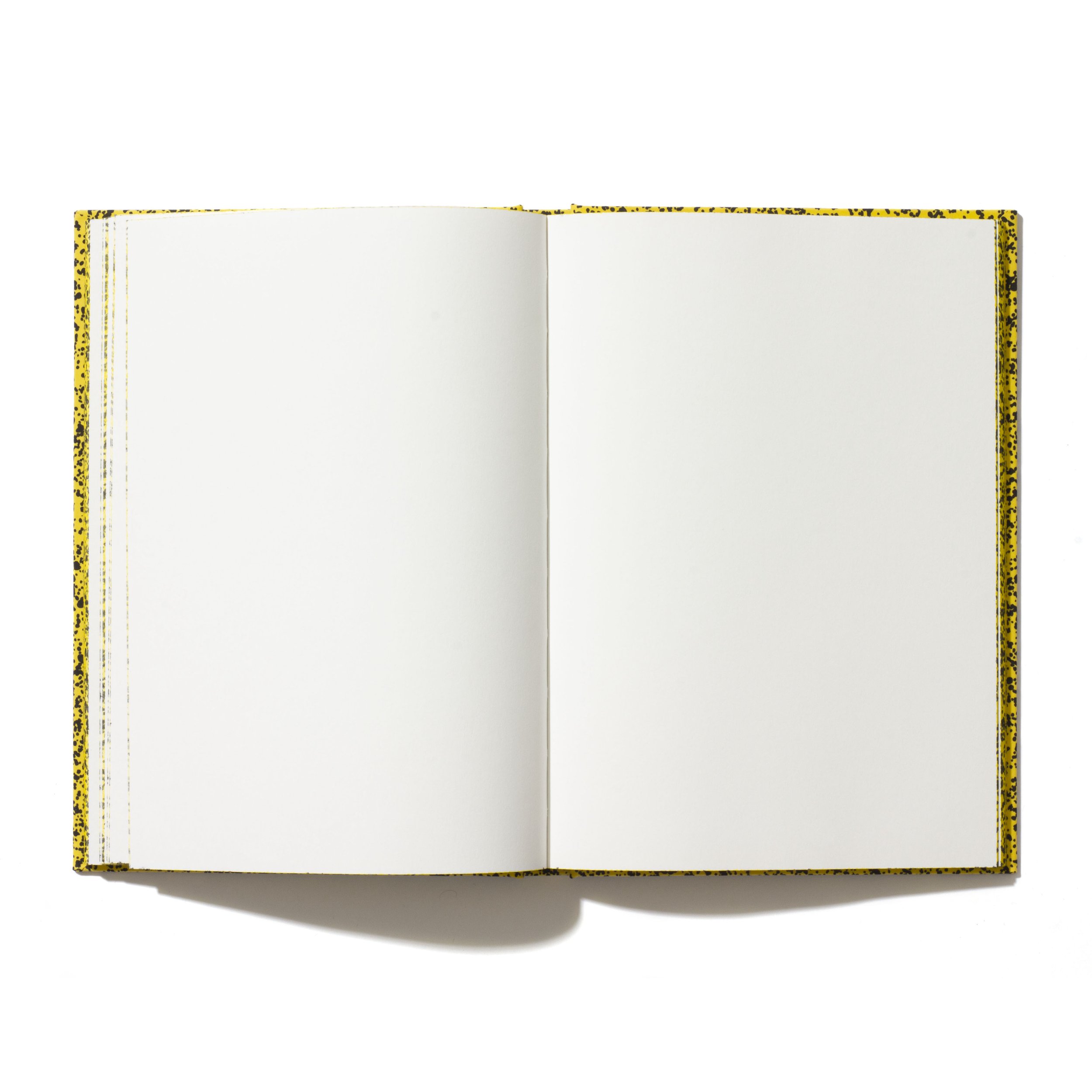 Spray Splash Yellow Memo Pad