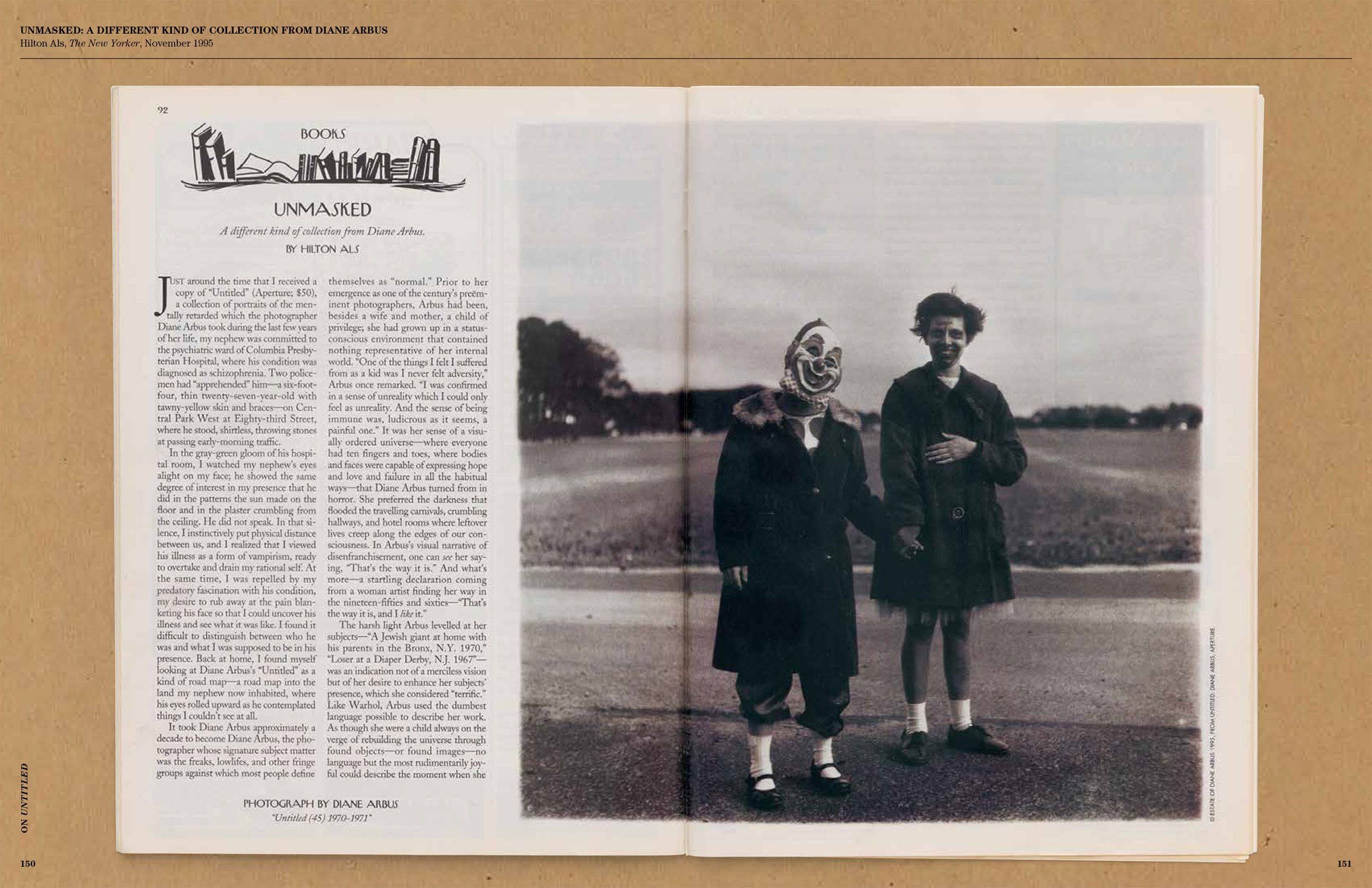 Diane Arbus: Documents