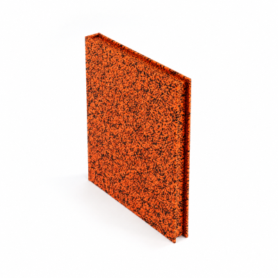 Spray Splash Orange Memo Pad