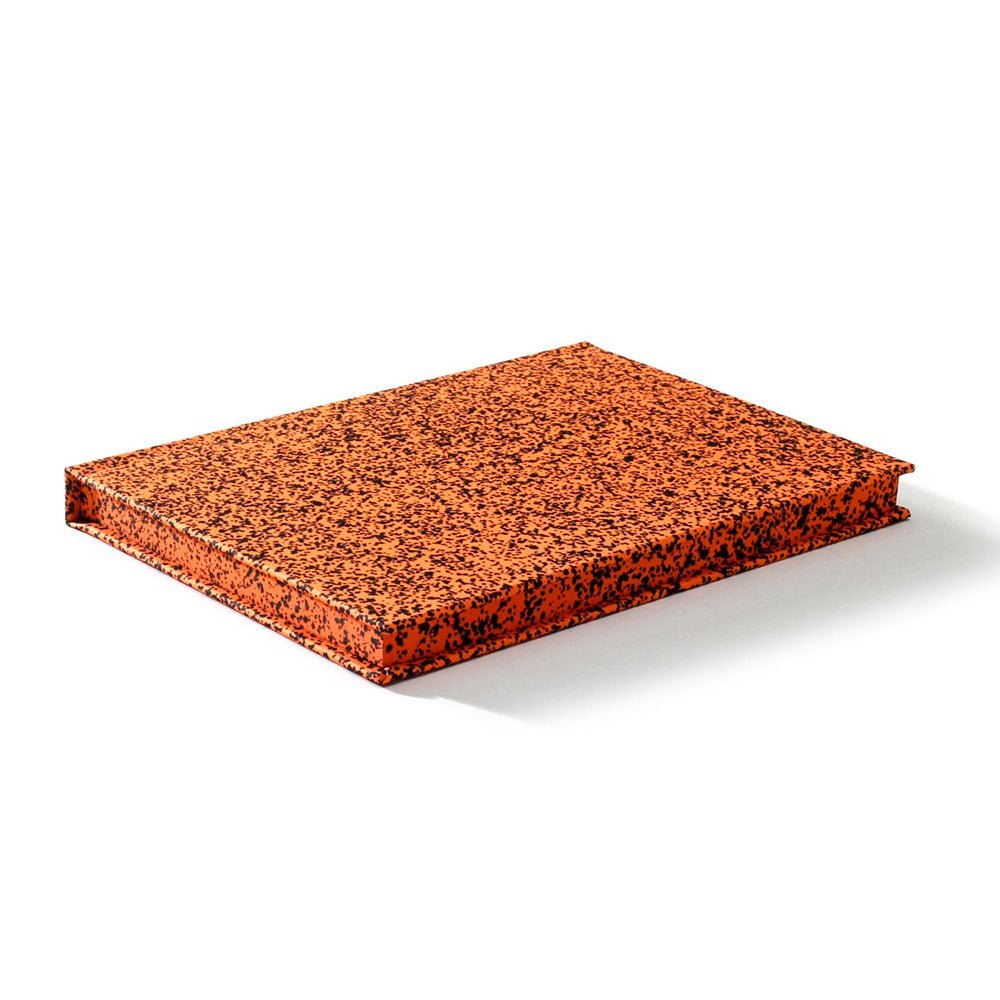 Spray Splash Orange Memo Pad