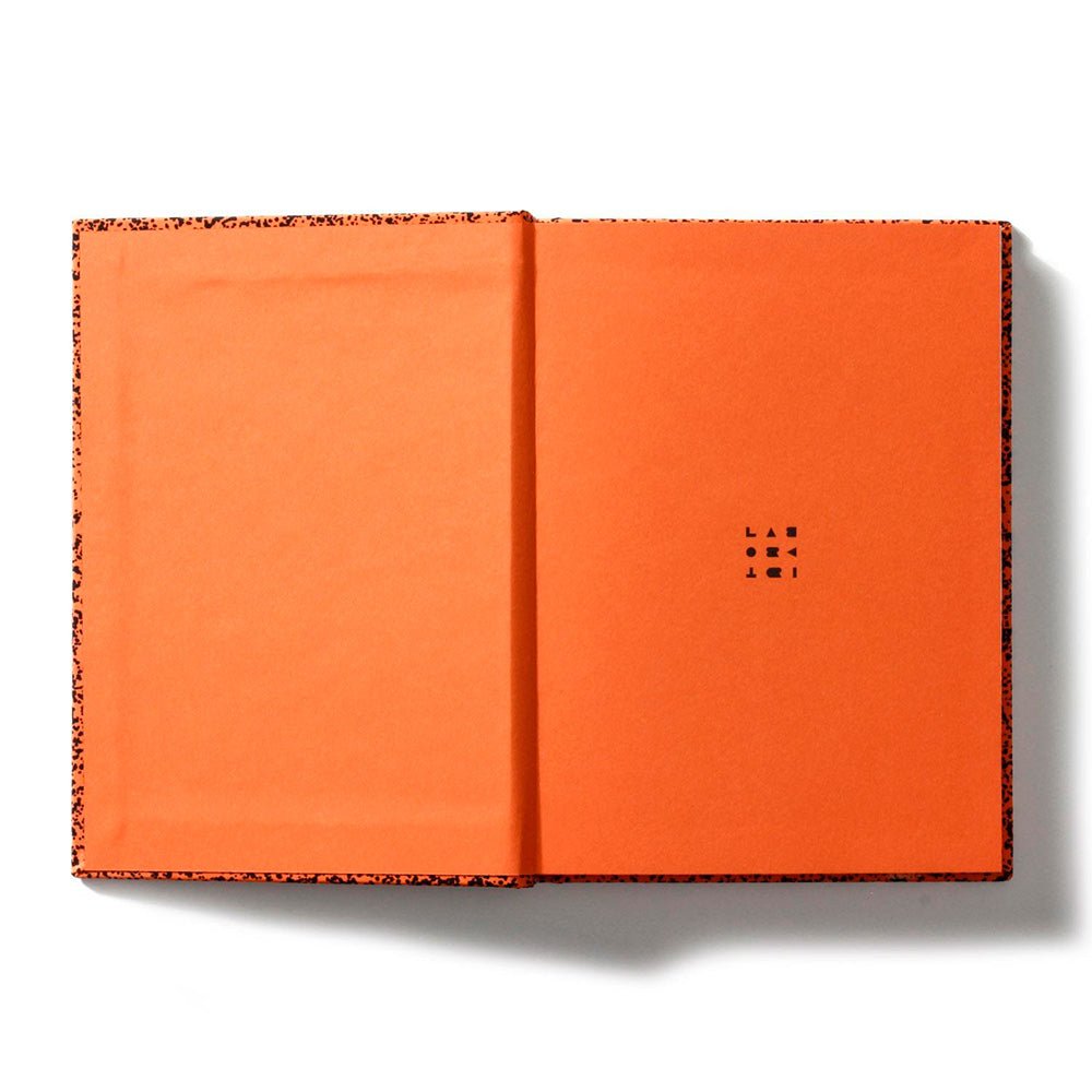 Spray Splash Orange Memo Pad